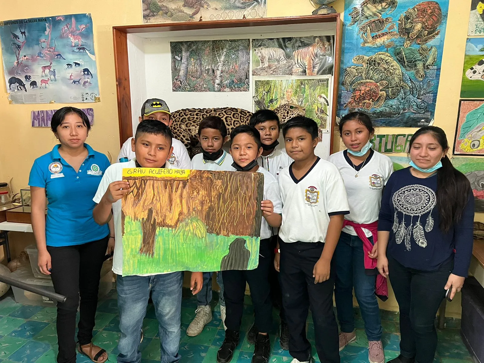 Gran labor social y educativa de estudiantes del TecNM Campus Felipe Carrillo Puerto durante la Cruzada Ambiental de Niños por el Gran Acuífero Maya